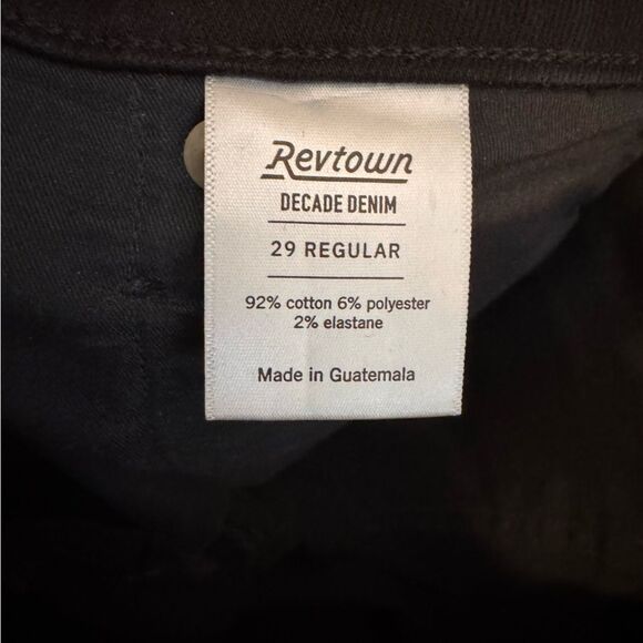 Revtown Black Skinny Jeans size 29 - Picture 5 of 10